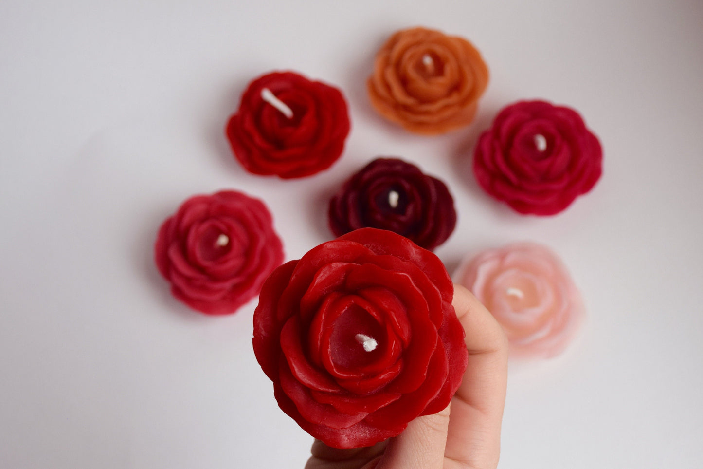 Beeswax Rose Candle // Flower Candle, Beeswax Candle, Rose, Botanical, Mother's Day Gift, Love