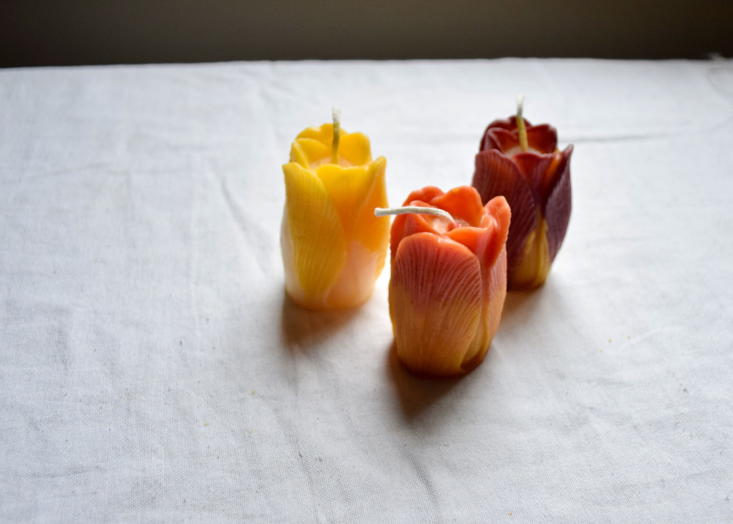 Tulip Beeswax Candle - Many Color Choices // Tulip, Flower Candle, Beeswax, Candle, Gift for Teacher, Mothers Day