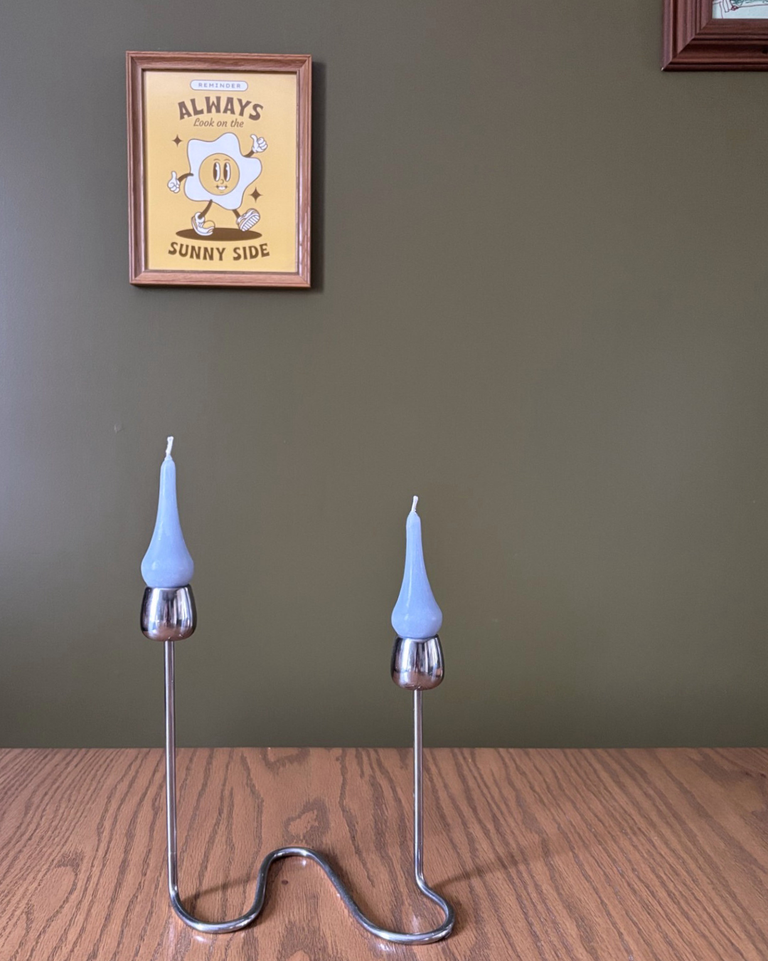 Midcentury Modern Tapers - Pure 100% beeswax - BOX of 4 // Tapers, MCM, Vintage Style